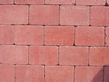 Marksten Tumlad Röd 21 x 14 x 5 cm Boke